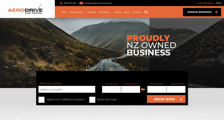 WooCommerce and WordPress Aerodrive Development portfolio gallery image 1