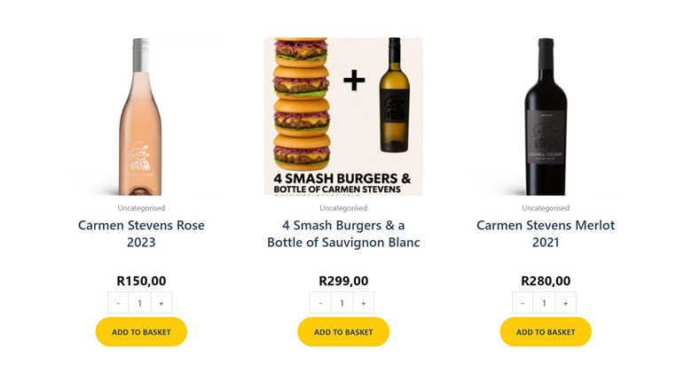 WooCommerce and WordPress Partners in Wine Development portfolio gallery image 1