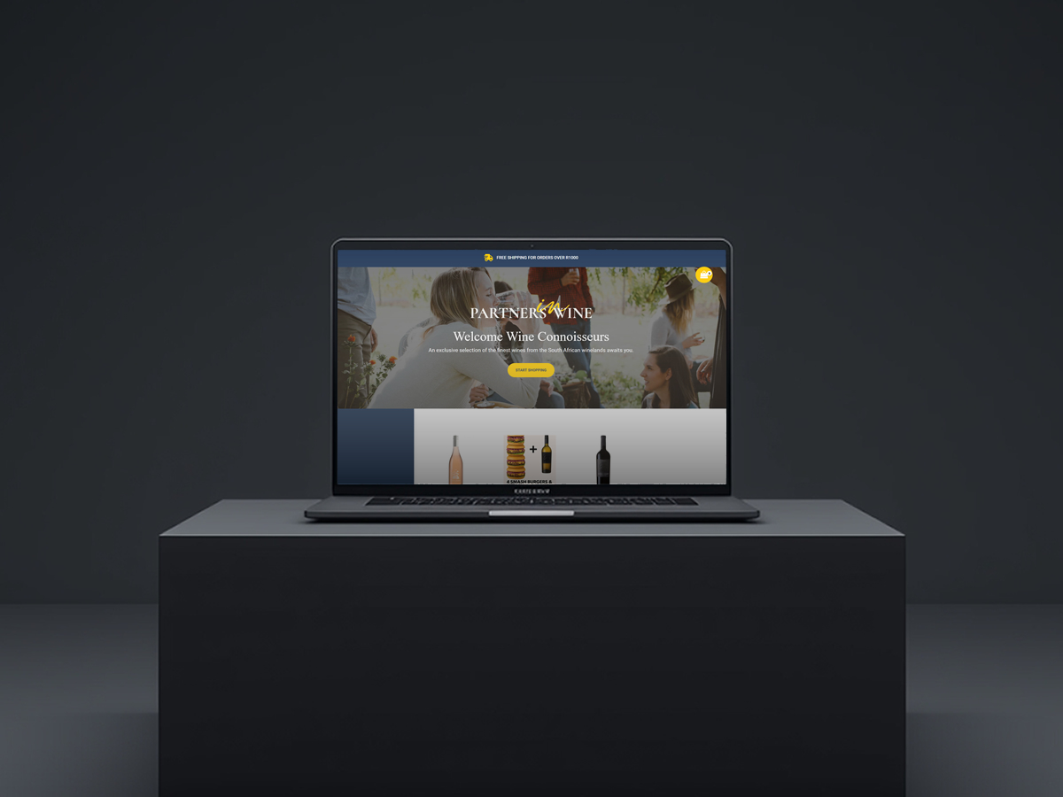 WooCommerce and WordPress Partners in Wine Development portfolio responsive image 1