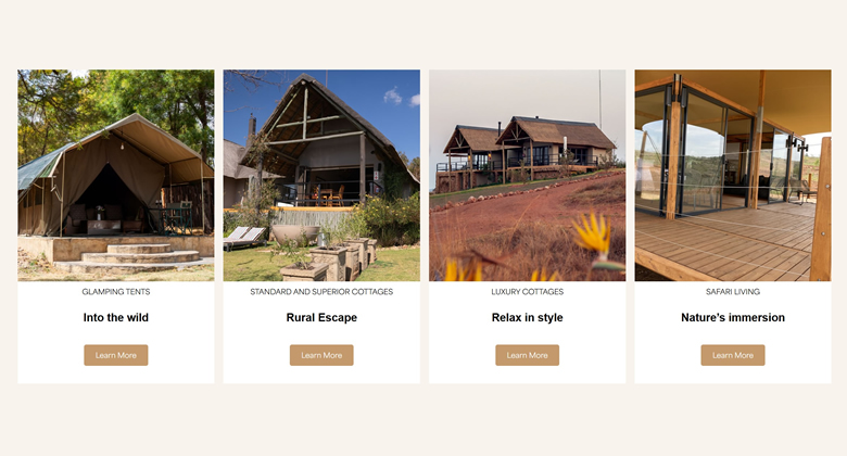 WooCommerce and WordPress Sibani Lodge Development portfolio gallery image 5