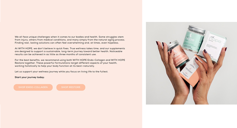 WooCommerce and WordPress With Hope Development portfolio gallery image 1