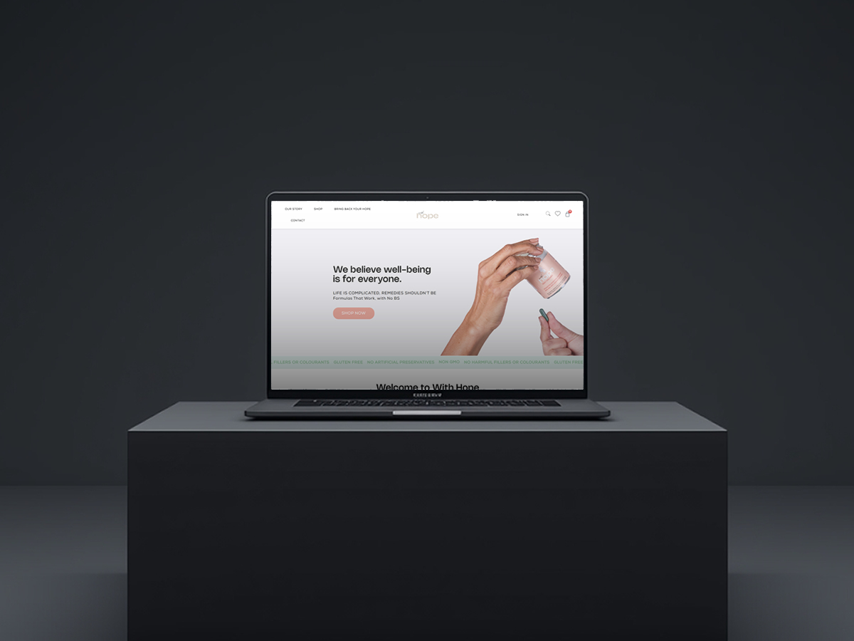 WooCommerce and WordPress With Hope Development portfolio responsive image 1